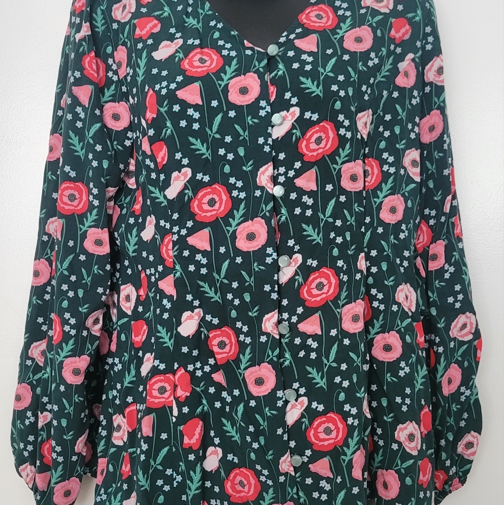 Matilda Jane long sleeve button down shirt.